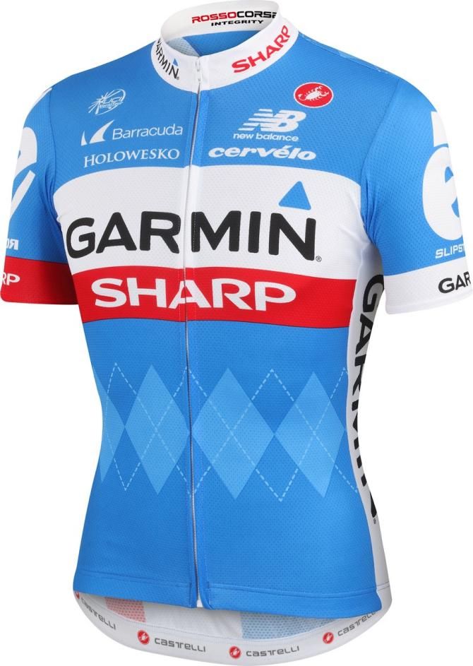 The Garmin-Sharp jersey for 2014