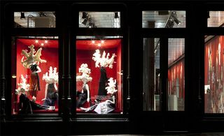 In honour of the exhibition, the Prada Broadway Epicenter store