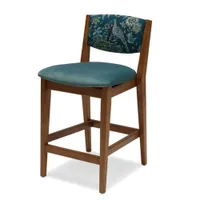 Tropical Toile Mid-Century 26 in. Counter Stool by Drew Barrymore Flower Home for $203.82