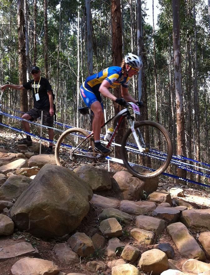Alexandra Engen (Sweden) will race eliminator, cross country and the team relay