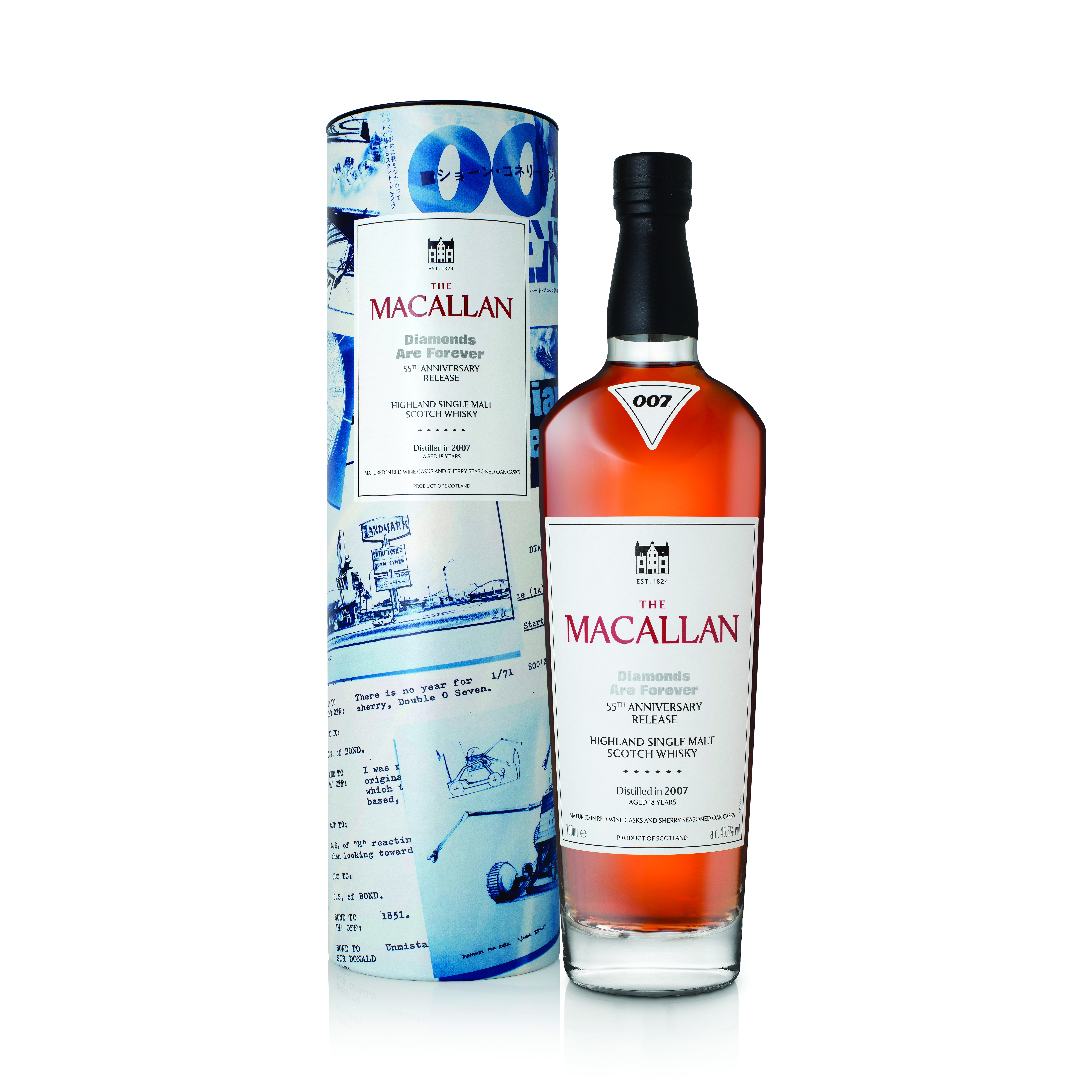 The Macallan , Diamonds Are Forever 55th Anniversary Release