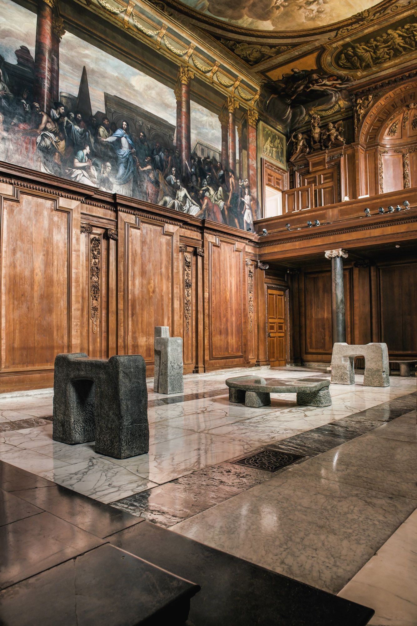 Faye Toogood's stone furniture