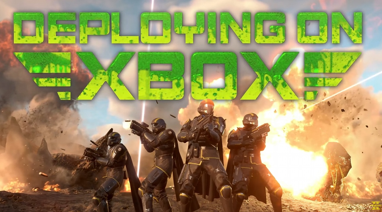 Helldivers 2 Deploying on Xbox