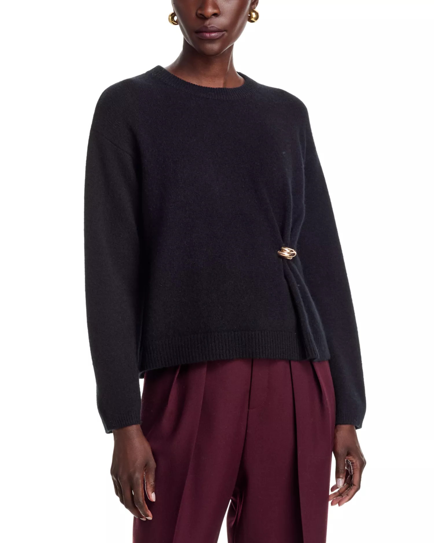Hardware Crewneck Cashmere Sweater - Exclusive