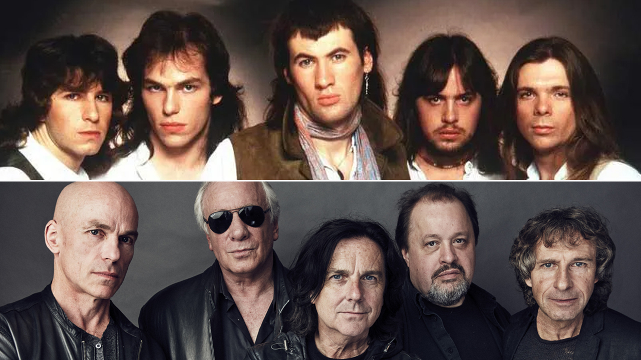 Marillion with Fish and with Steve Hogarth