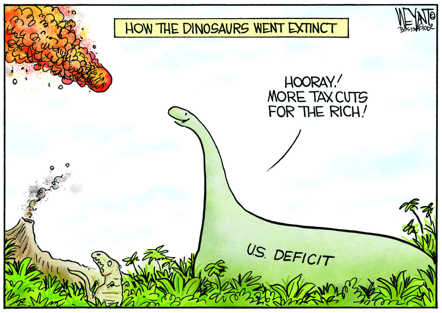 Political cartoon