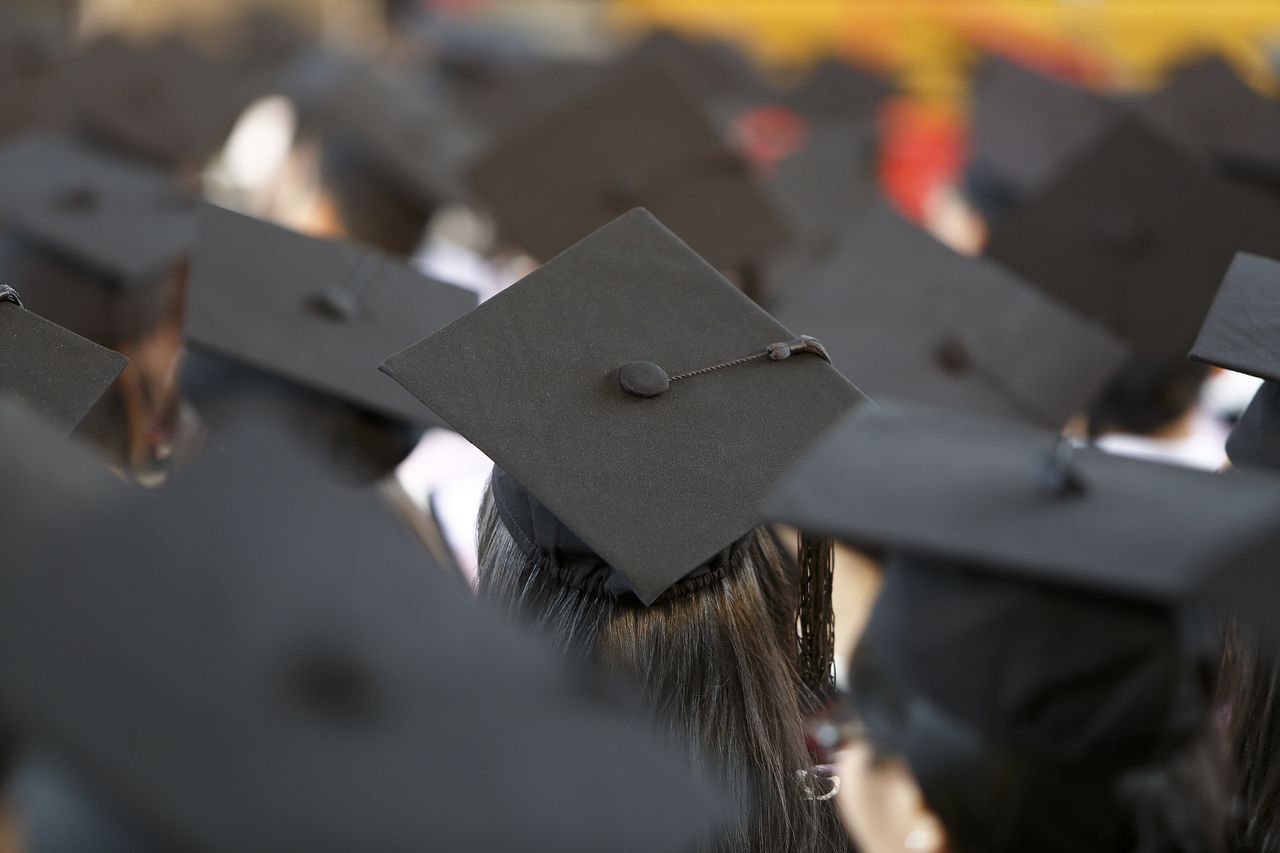 College graduation.