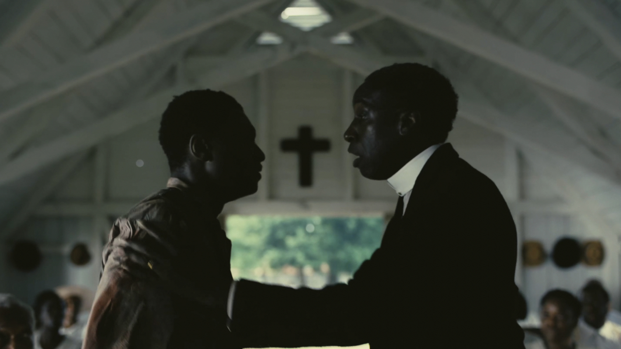 The opening scene of Sinners in the small church, which is a tribute to Chadwick Boseman.