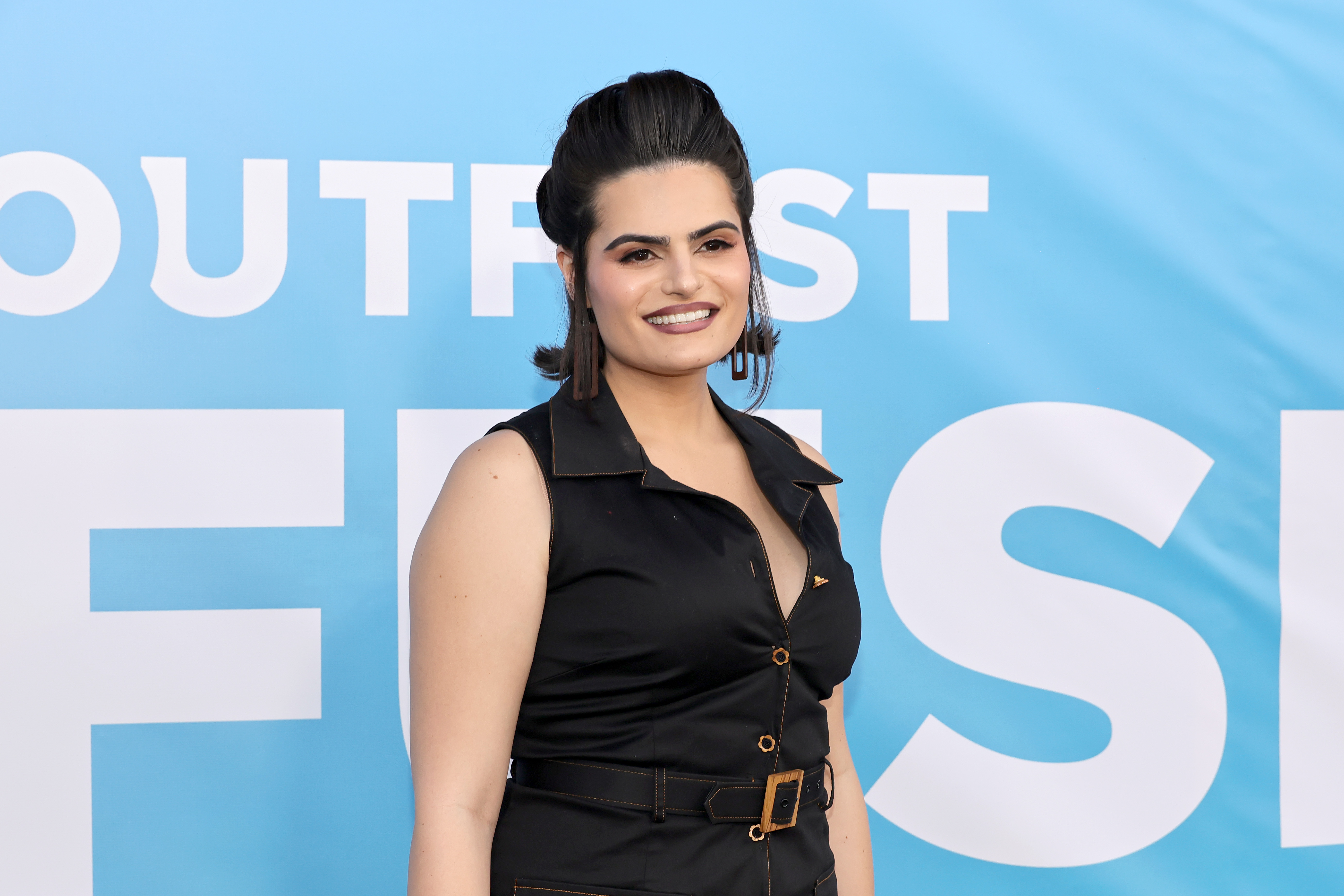 Nava Mau attends the Outfest Fusion Opening Gala during the 19th Annual Outfest Fusion QTBIPOC Film Festival at Japanese American Cultural & Community Center on April 8, 2022 in Los Angeles, California.
