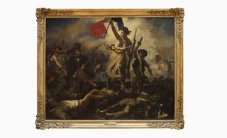 The iconic masterpiece, 'La Liberté guidant le peuple'