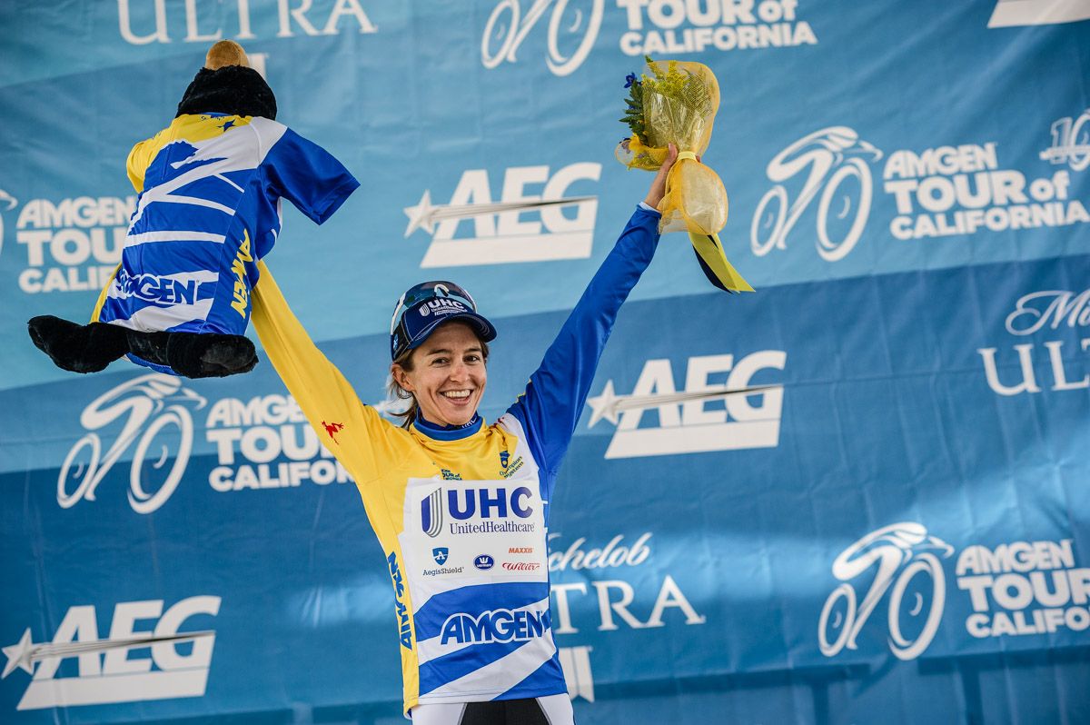 Katie Hall (UnitedHealthcare) happy with todays win