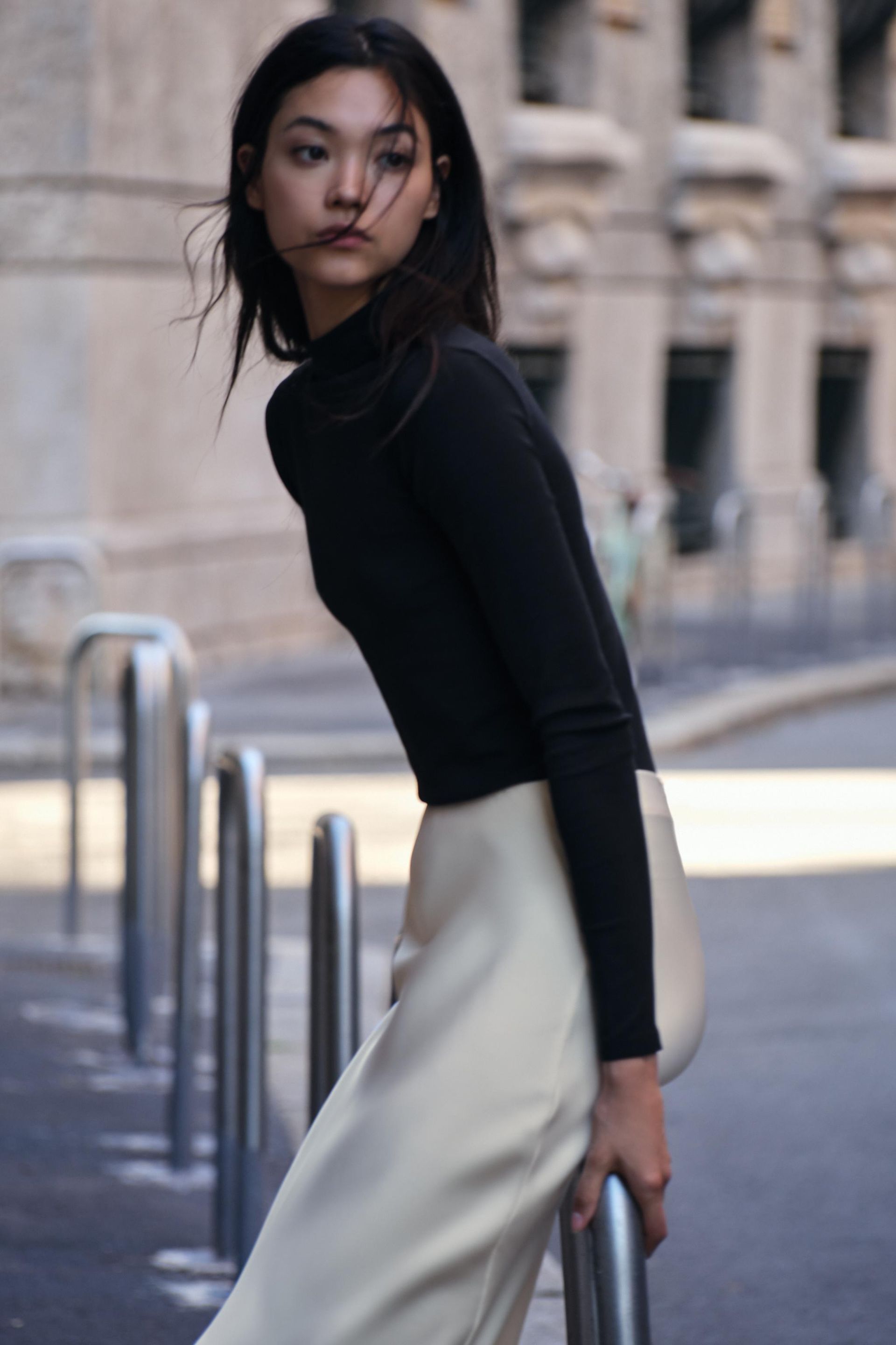 High Neck T-Shirt