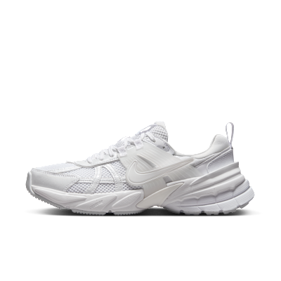 Nike V2k Run Women&#039;s Shoes With Reflective Accents - White/white - Size 5