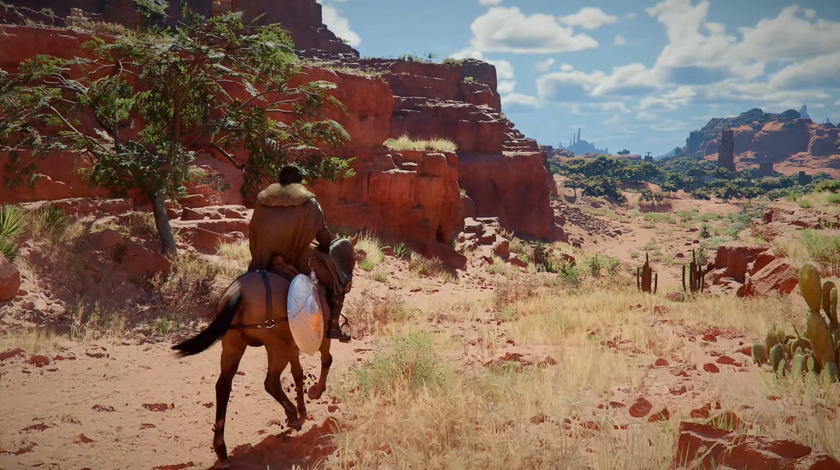 Kliff MacDuff during Crimson Desert gameplay