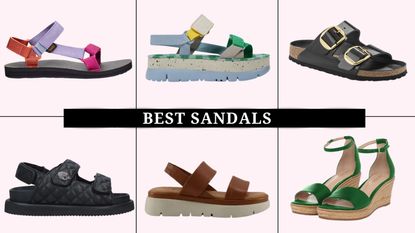 selection of best sandals