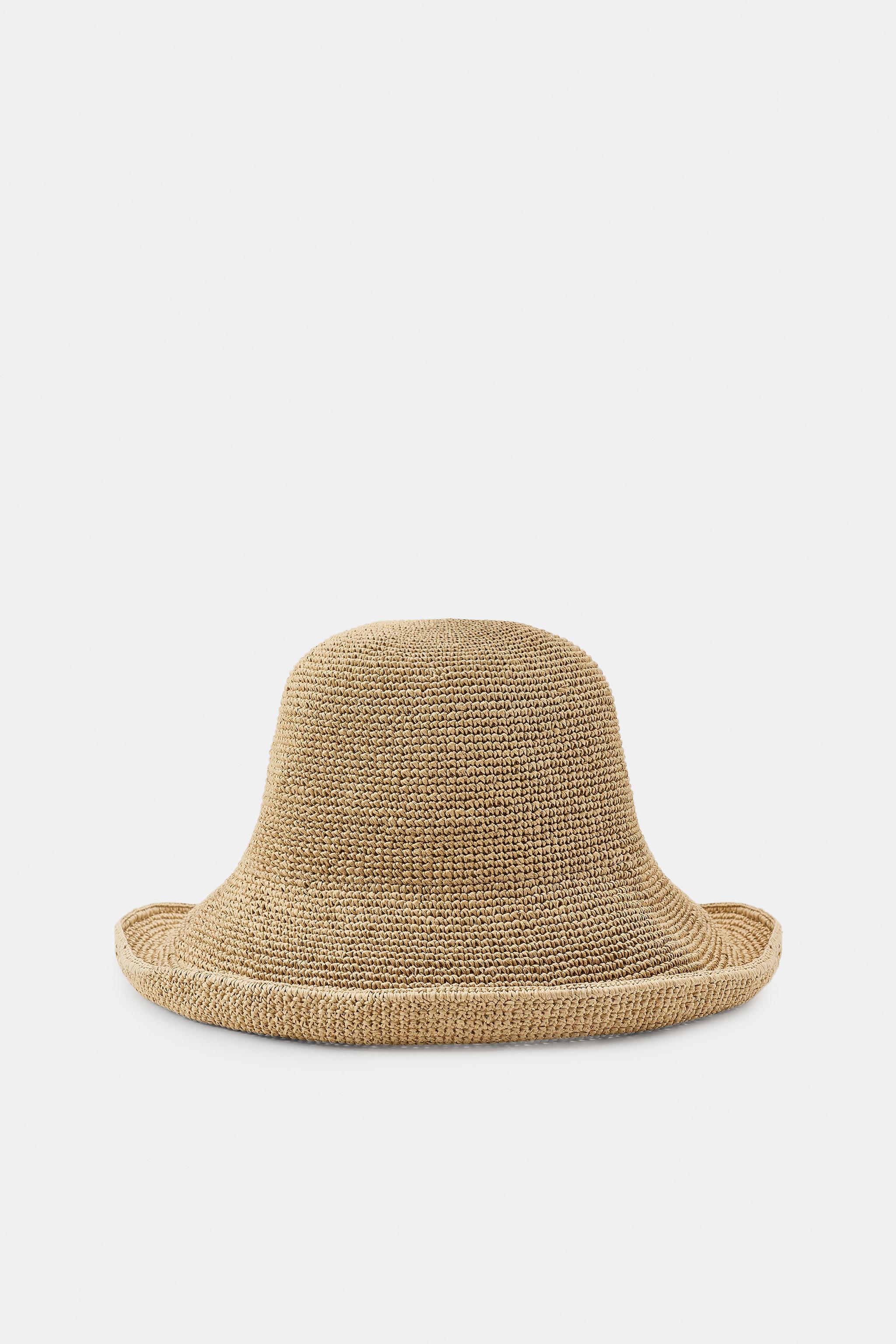 Braided Hat With Shapable Brim