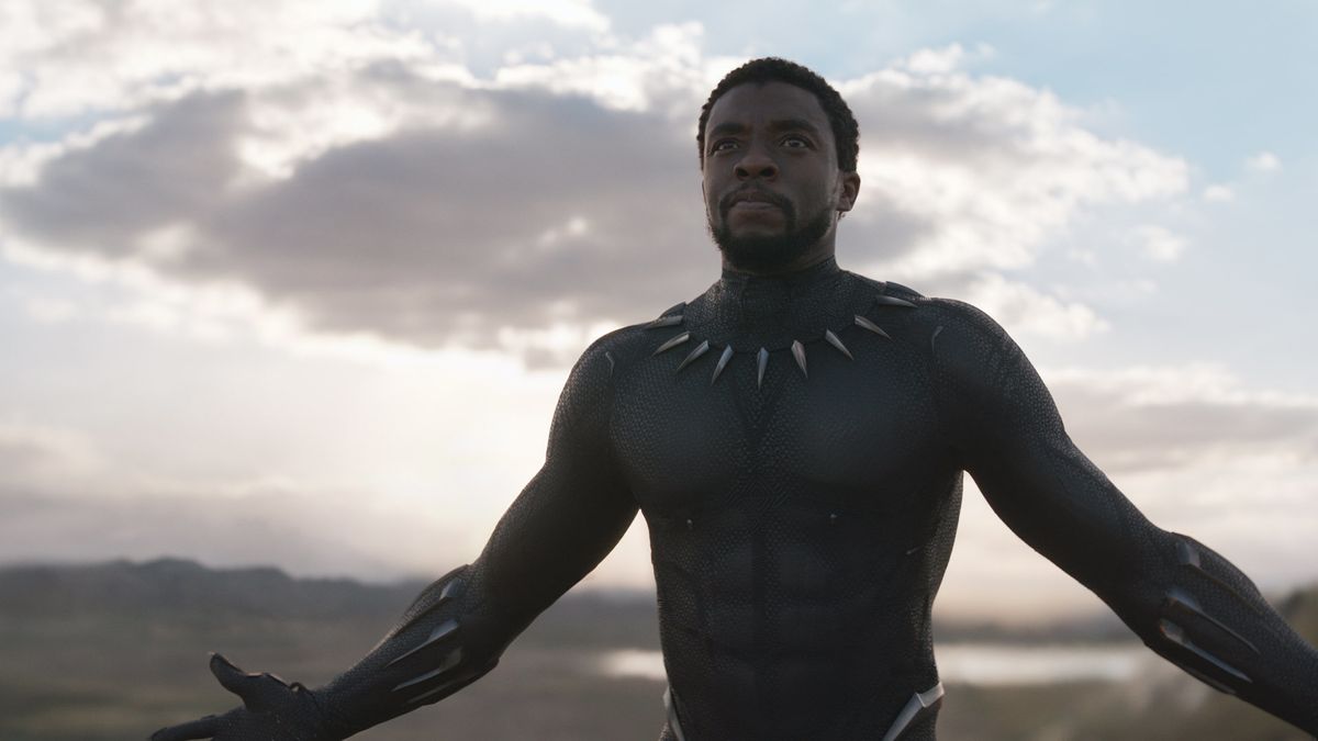 Chadwick Boseman as T&#039;Challa in &quot;Black Panther.&quot;