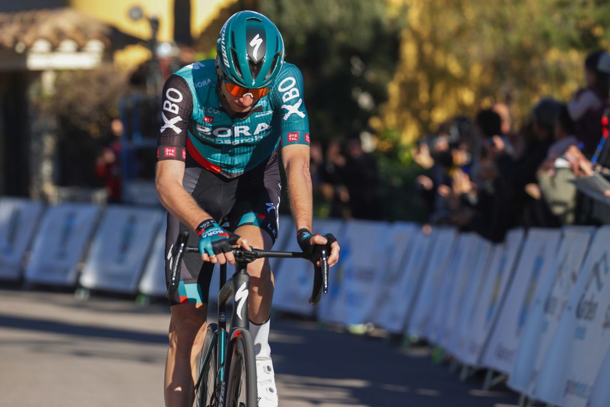 Trofeo Pollen&Atilde;&sect;a - Port D&Acirc;&acute;Andratx 2022 - Challenge Mallorca - Pollen&Atilde;&sect;a - Andratx 170,1 km - 29/01/2022 - Aleksandr Vlasov (RUS - Bora - Hansgrohe) - photo Luis Angel Gomez/SprintCyclingAgency&Acirc;&copy;2022