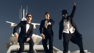 The Lonely Island and T-Pain in the I'm on a Boat video