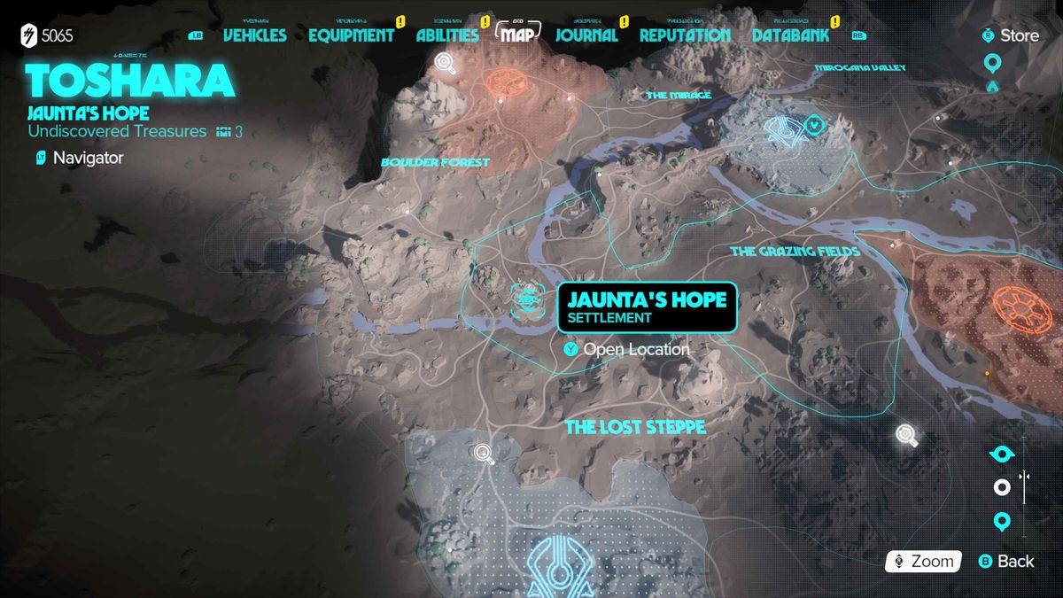 Screenshot of Star Wars Outlaws on Xbox Series X.