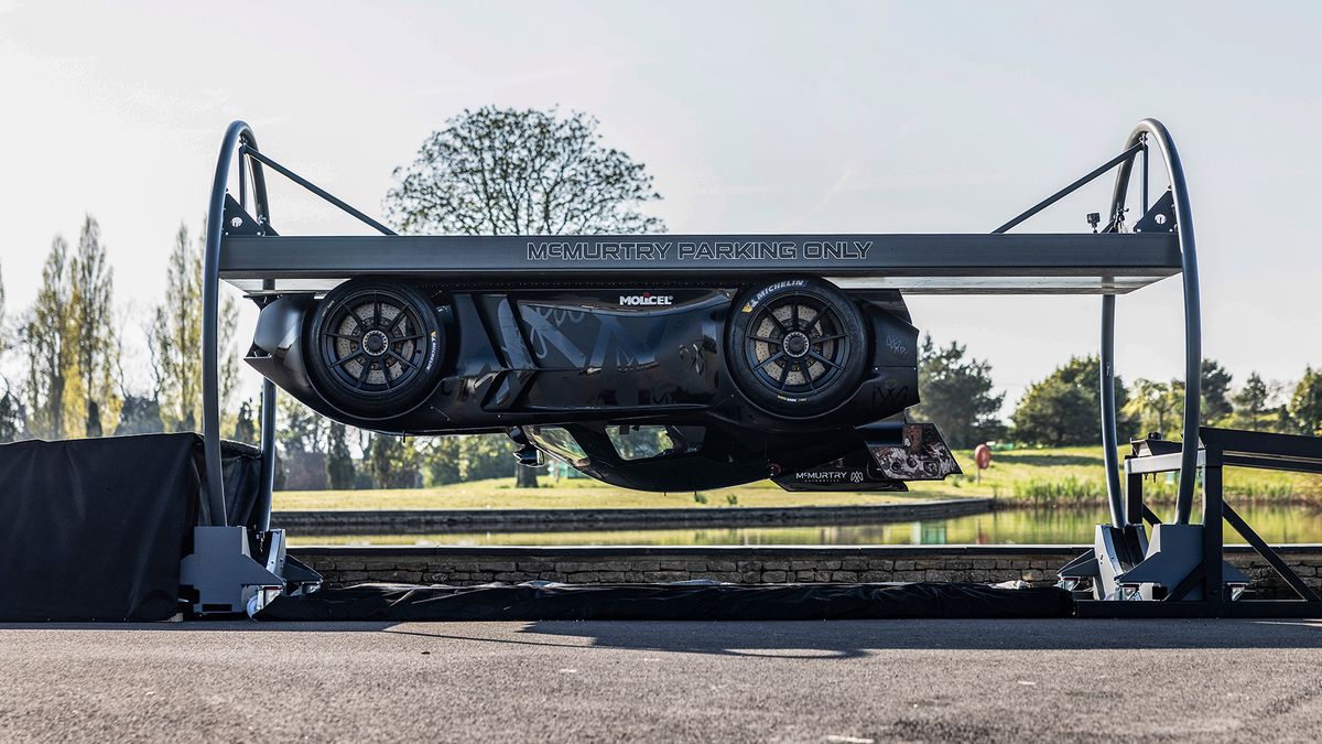 Holy downforce! This fan-powered EV just became the world’s first to drive upside down – and it’s more than just a party trick