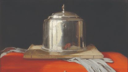 'Silver Casket and Red Leather Basket', 1920