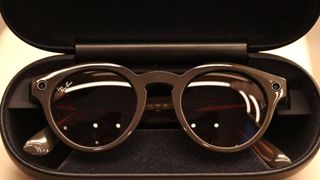 Meta's Ray-Ban smart glasses in a box