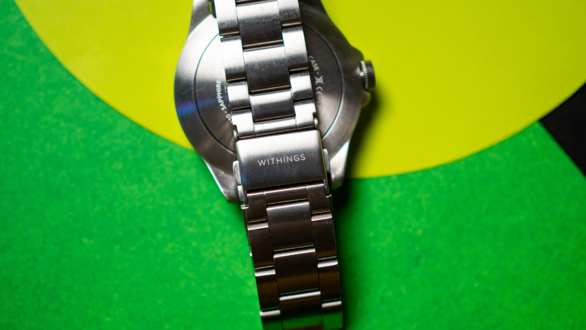 Withings Scanwatch Nova against Green Fund