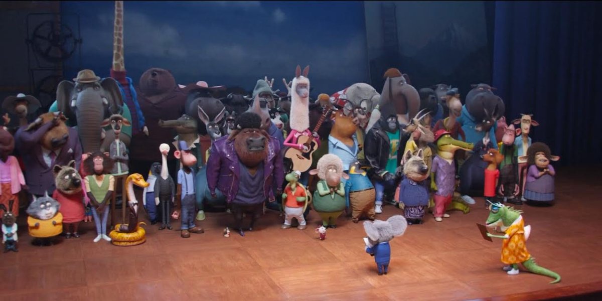 Cast of sing