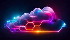 Cloud computing mockup image