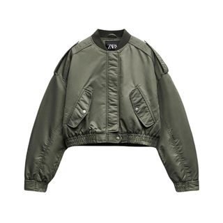 zara bomber jacket