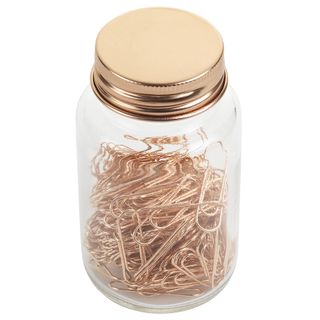 Rose Gold Paper Clips, £2