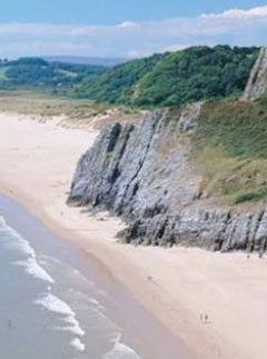 Oxwich Bay in South Wales