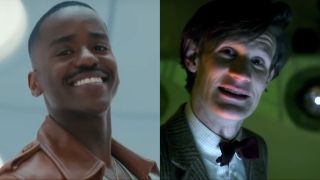 Ncuti Gatwa and Matt Smith in Doctor Who