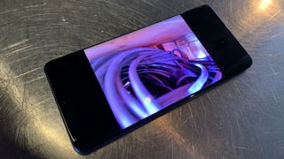 This shot was taken in near darkness and yet enhanced nicely