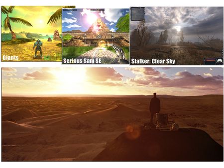 Lens flares are caused by light reflections in a lens system.