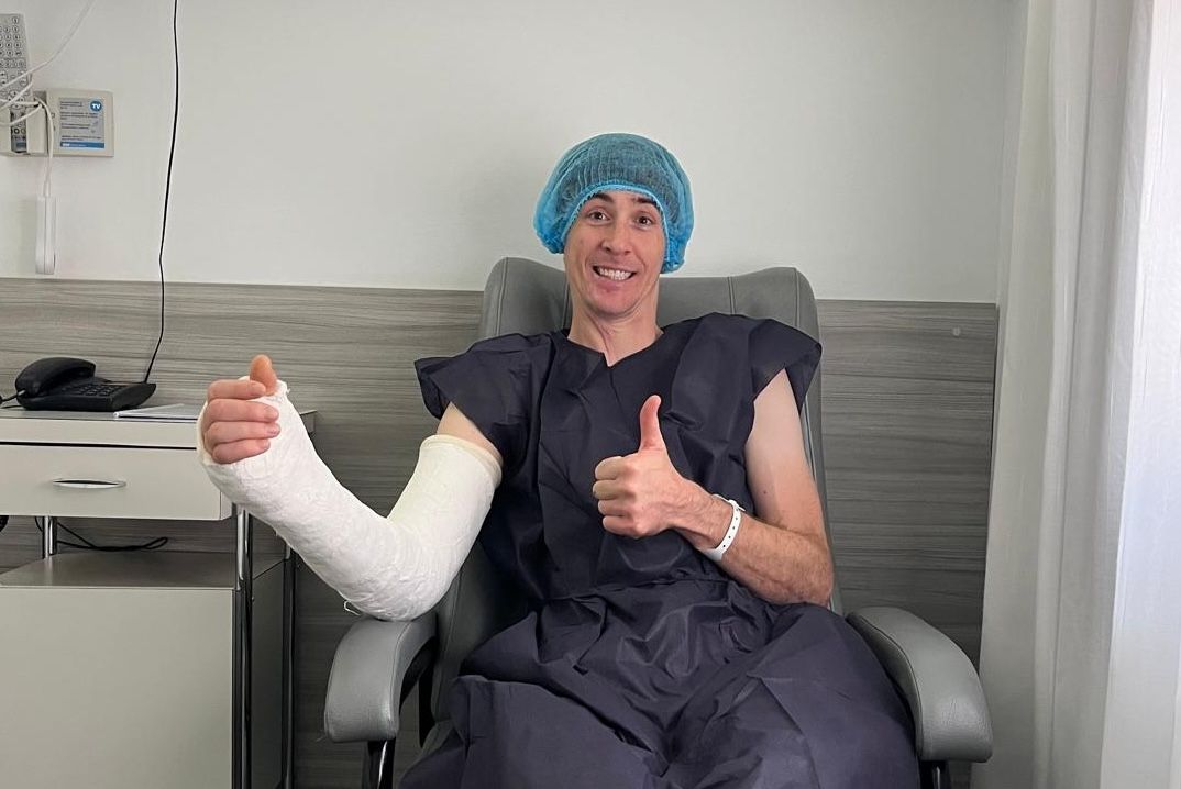 Chad Haga recovers from broken arm in December 2024, just one week into training for new 2025 gravel campaign