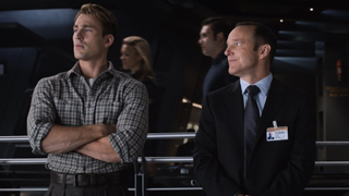 Cap and Agent Phil Coulson