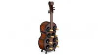 Wooden Cello Wine Rack