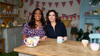 Alison Hammond and Nigella Lawson at the launch of the new series of "The Great British Bake Off" on September 07