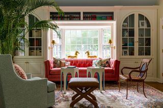 living room ideas with window seating