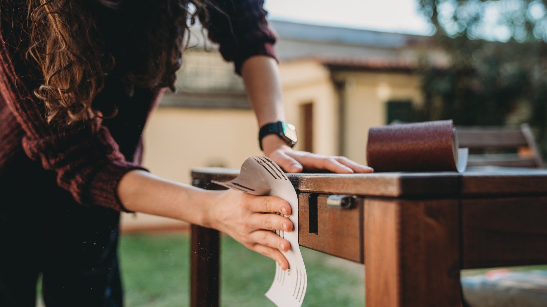 How to clean wooden garden furniture