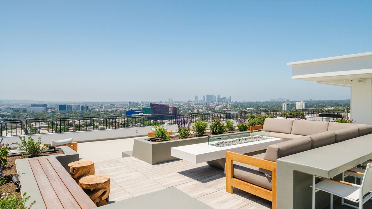 John Corbett’s home with a rooftop pool overlooking Los Angeles