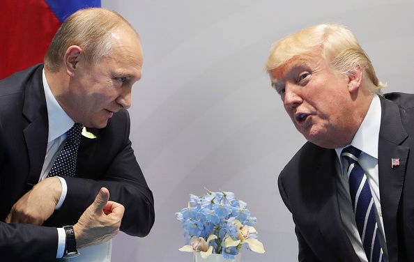 Donald Trump and Vladimir Putin.