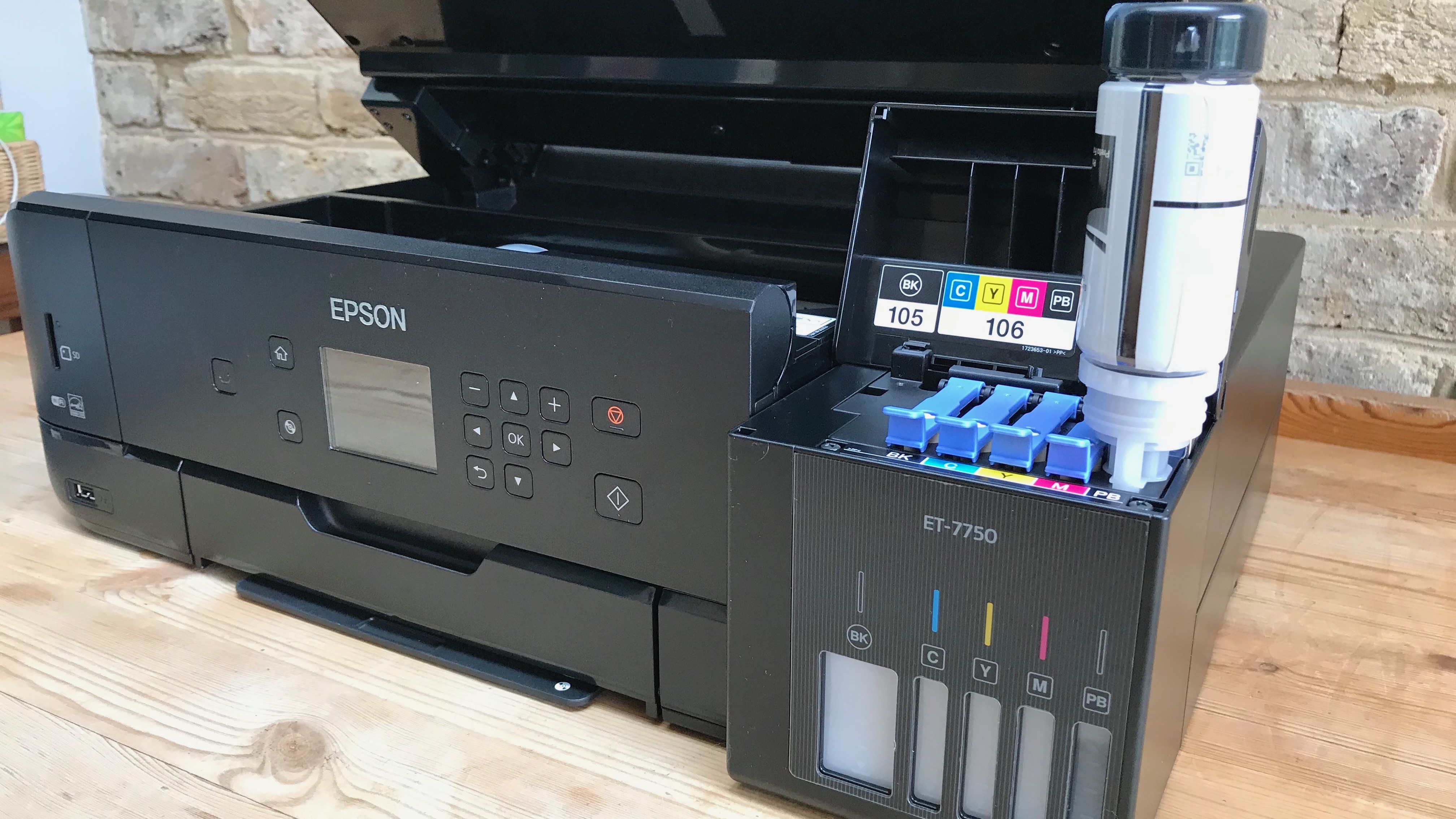 Epson Ecotank Et 7750 Refillable Ink Tank Printer Review Techradar 5014