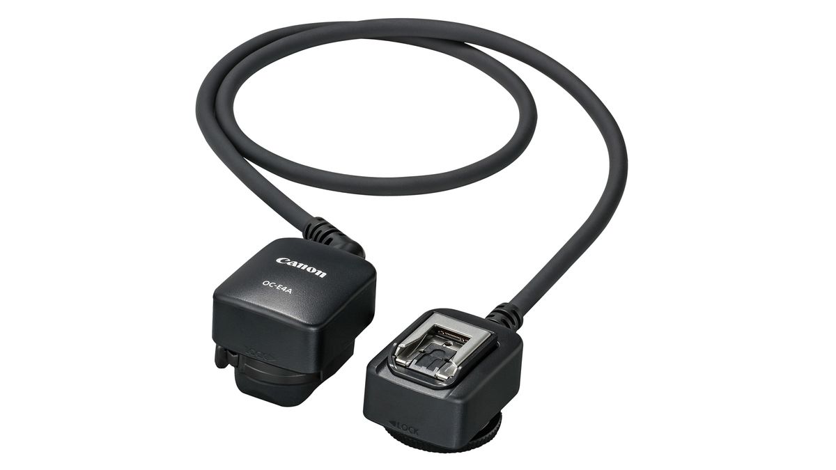 Canon OC-E4A flash synch cable