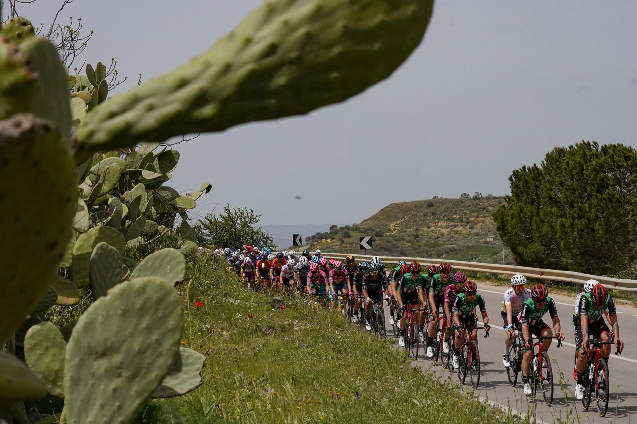 Giro di Sicilia 2022 3rd Edition 3rd stage Realmonte Piazza Armerina 171 km 14042022 Scenery photo Massimo FulgenziSprintCyclingAgency2022