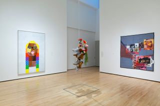 Installation view of The Culture: Hip Hop and Contemporary Art in the 21st Century at the Baltimore Museum of Art, April 2023