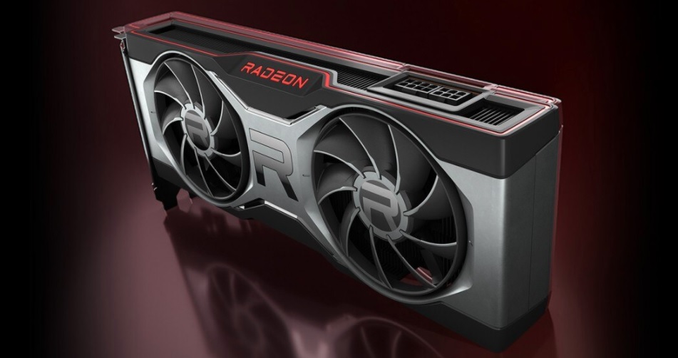 Leaked render shows the AMD Radeon RX 6600 XT as a single-fan