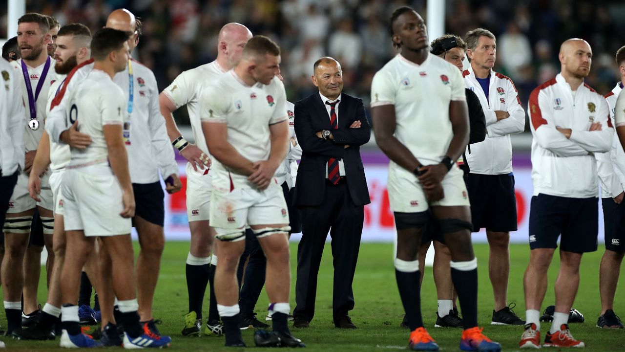 Eddie Jones, England Rugby World Cup final defeat